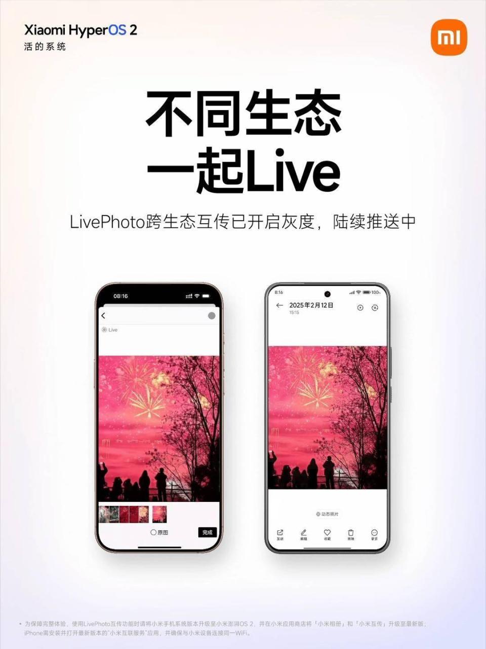 小米澎湃 HyperOS 2 系统跨生态互传
